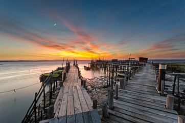 Sunset in Carrasqueira
