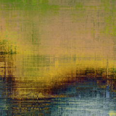 Grunge texture or background with space for text. With different color patterns: yellow (beige); brown; blue; green