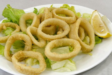 Fried calamari