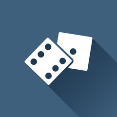 Vector dice icon 
