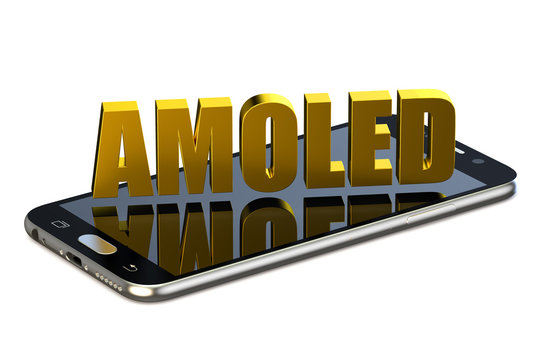 AMOLED Concept With Smartphone