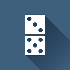 Vector domino icon 