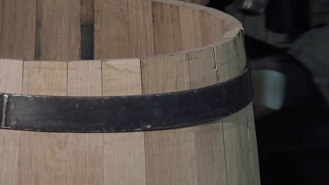 manufacturing wine barrels