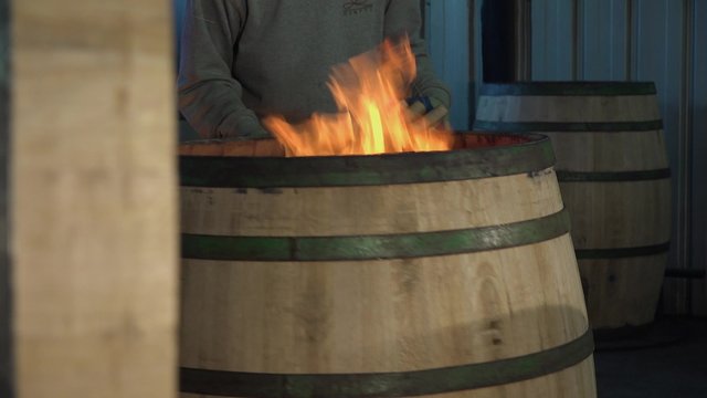 manufacturing wine barrels