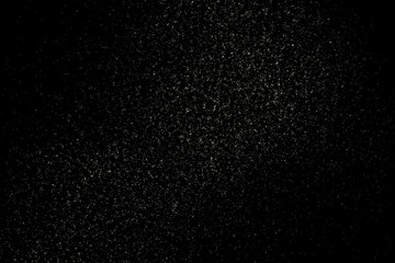Abstract dark glitter lights texture or background.
