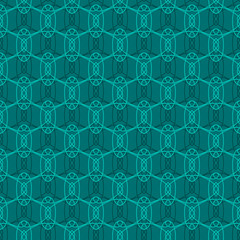 Geometric seamless pattern. This ornament may be used for design of cards, tablecloth, cloth, bedlinen, etc. Vector illustration.