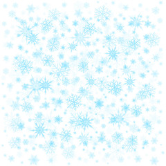 Snowflakes background
