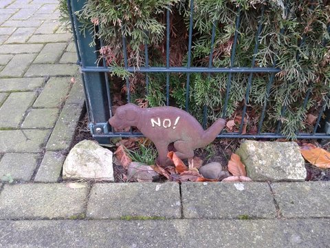 indicazione per i padroni dei cani