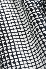 Seamless pattern black and white. Abstract geometric background. Rhythmic structure of herringbone Texture
