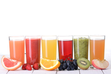 Fototapeta na wymiar Fruit juice