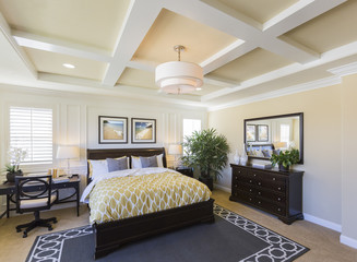 Interior of A Beautiful Master Bedroom