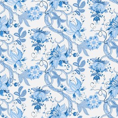 Katherine Floral Seamless Pattern