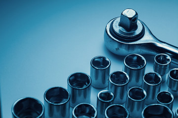 Wrench Set in Blue