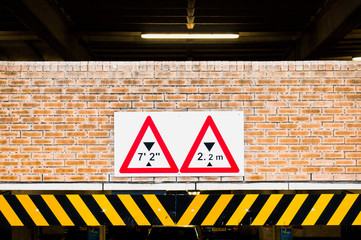 Height warning