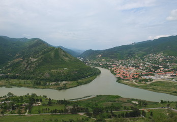 Там, где сливается Кура с  Арагви...Грузия. Мцхета.....