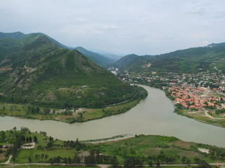 Там, где сливается Кура с  Арагви...Грузия. Мцхета.....