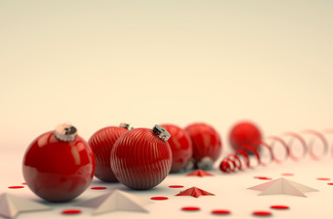 Red toy decoration