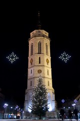 Fototapeta premium Kirchturm Stadtkirche Balingen