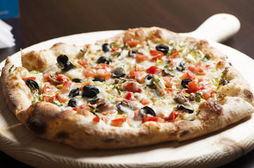 Fresh italian pizza