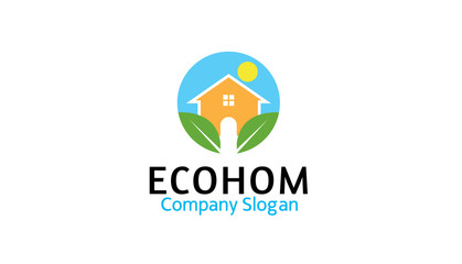 Eco hom Design Illustration
