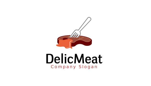  Delic Meat Design Illustration