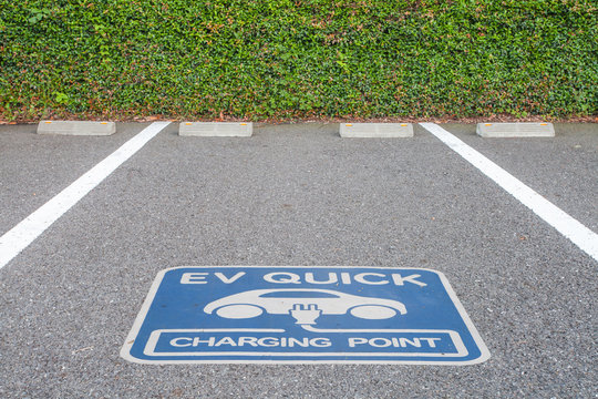 Car parking for Charging of an electric car