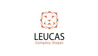 Leucas Lion Design Illustration