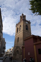 Fototapeta na wymiar iglesia de San Lorenzo de Sevilla