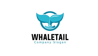 Whale Tail Design Illustration
