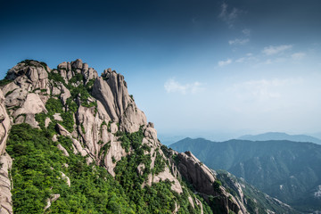 Lianhua (Lotus) Peak in Huangshan, China