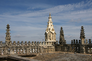 Fototapeta na wymiar Cubiertas de la santa iglesia catedral de Sevilla, Andalucía