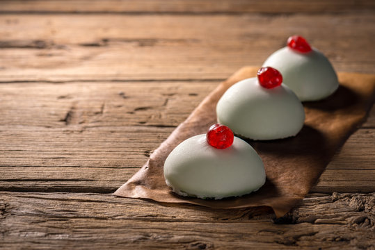 Cassata cake, Cassata siciliana, traditional sweet from Palermo and Messina for Easter, Sicily, Italy
