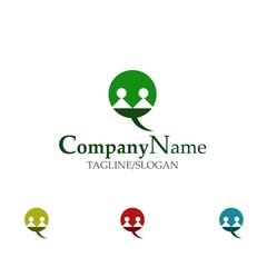 community logo icon Vector