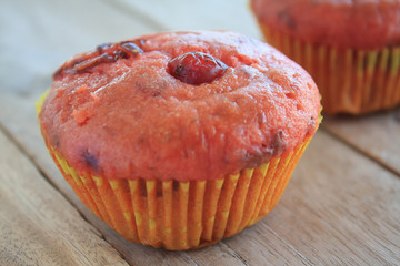 cranberry cup cake