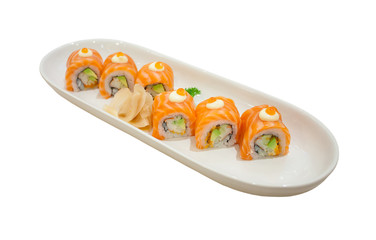 sushi salmon roll
