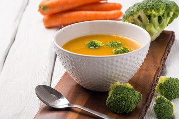 Vegetable cream soup