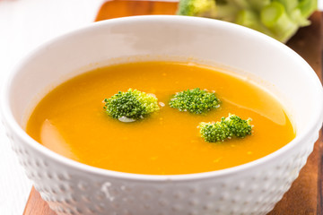 Vegetable cream soup