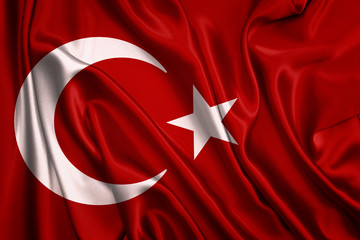 Naklejka premium Türk Bayrağı, Türkiye, Bayrak Tasarımı