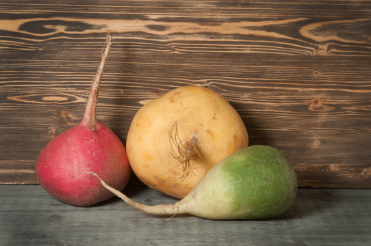 Still life with vegetables