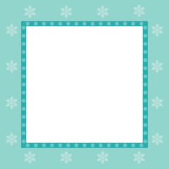 Snowflakes background with abstract snow