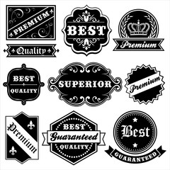 Vintage Label Set  © Giraphics