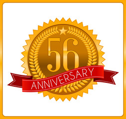classic gold anniversary logo