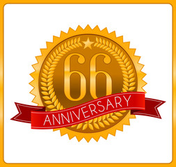classic gold anniversary logo