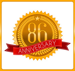 classic gold anniversary logo