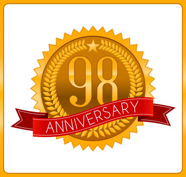 Classic Gold Anniversary Logo