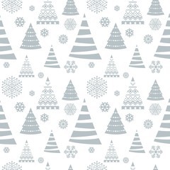 Christmas seamless pattern. 