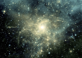 Obraz premium Stars, dust and gas nebula 