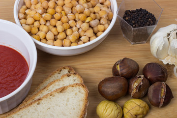 Ceci e castagne