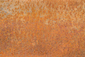 Rusted sheet of metal