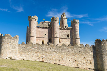 Castillo de Tur&eacute;gano, Segovia (Espa&ntilde;a)